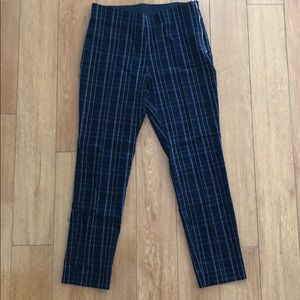 Dark blue striped slacks Size 8. A New Day.